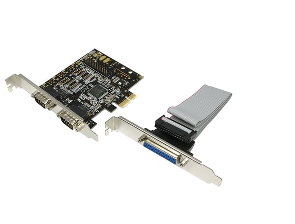 LogiLink PC0033 nätverkskort/adapters Intern Parallel, Serial