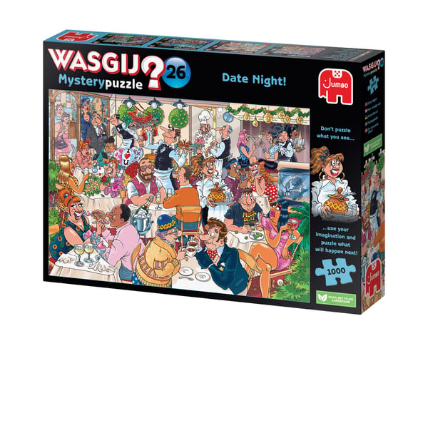 Wasgij Mystery 26 - En Romantisk Aften! (1000 Brikker)