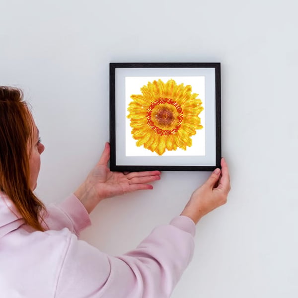 Diamond Dotz Happy Day Sunflower