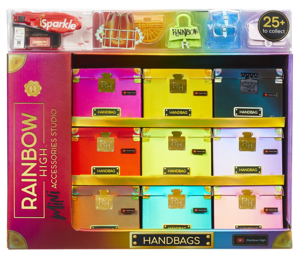 Rainbow High Accessories Studio Series 1, H Assortment in PDQ Dukketaske