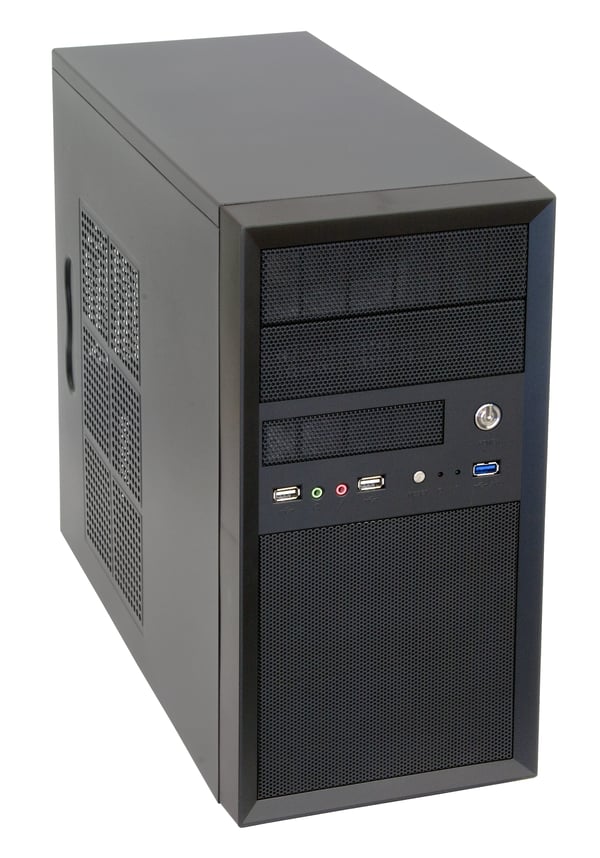 Chieftec CT-01B-OP tietokonekotelo Mini Tower Musta