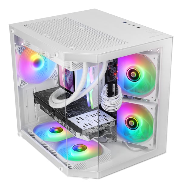 Mars Gaming MC-3TLITEW Mini Tower Vit