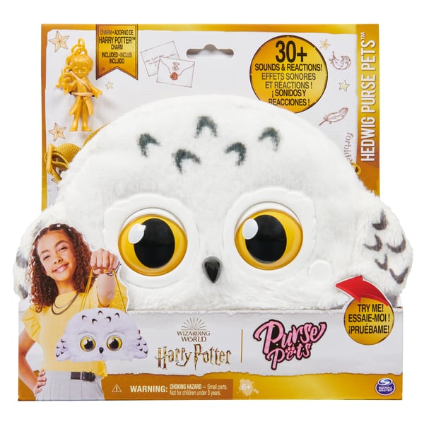 Wizarding World WWO INA Hedwig Purse Pets GML Musta, Valkoinen Poika/tyttö Käsilaukku