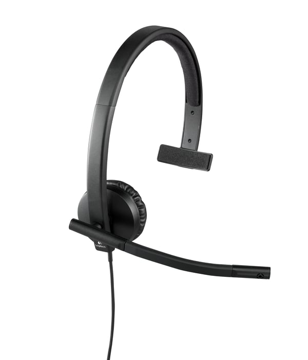 Logitech H570E Kuulokkeet Langallinen Pääpanta Toimisto/puhelukeskus USB A-tyyppi Musta