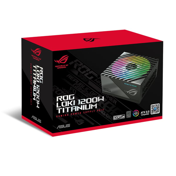 ASUS ROG Loki SFX-L - Nätaggregat (internt) - ATX 3.0 / SFX-L