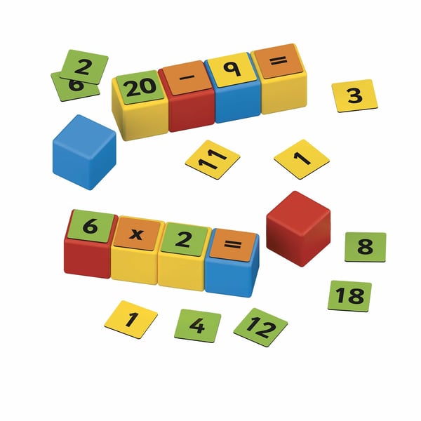 Geomag MagiCube Math Building Recycled Clips