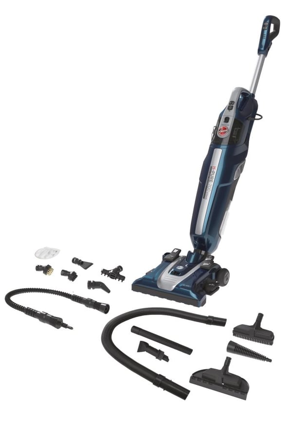Hoover H-PURE 700 STEAM HPS700 011 Dampmoppe 0,5 L Blå