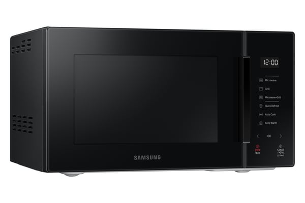 Samsung MG23T5018AK/ET mikroaaltouuni Musta Grillimikroaaltouuni Pöytämalli 23 L 800 W