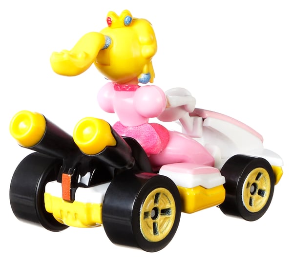 Hot Wheels Mario Kart PEACH, STANDARD KART Vehicle