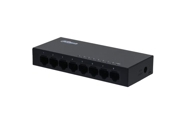 Dahua Technology Access DH-PFS3008-8GT Hallitsematon L2 Gigabit Ethernet (10/100/1000) Musta