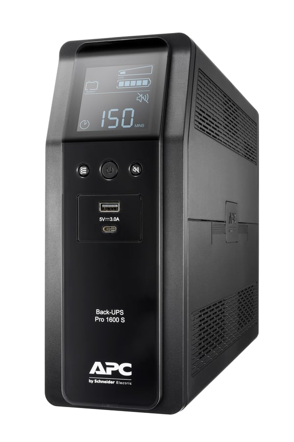 APC BR1600SI UPS-enhed Interaktivt indgangsstik 1,6 kVA 960 W 8 AC stikkontakt(er)