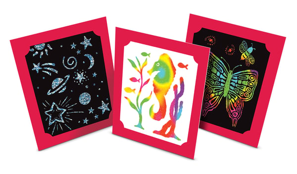 Melissa & Doug Scratch Art Deluxe Combo Set