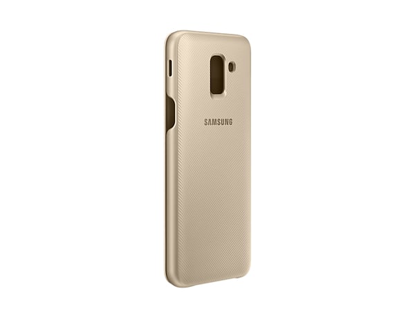 Samsung EF-WJ600 mobiltelefonfodral 14,2 cm (5.6") Plånbok Guld