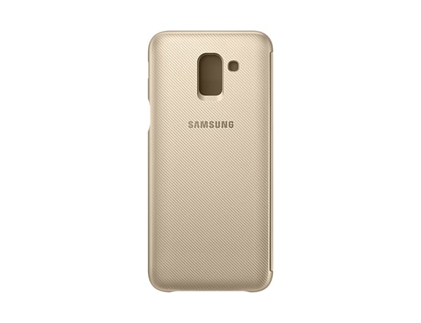 Samsung EF-WJ600 mobiltelefonfodral 14,2 cm (5.6") Plånbok Guld