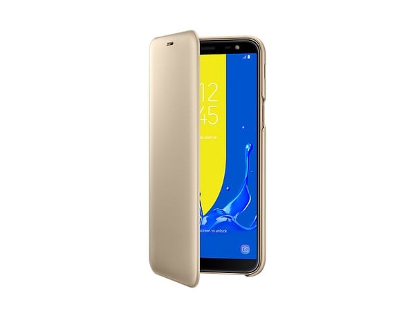 Samsung EF-WJ600 mobiltelefonfodral 14,2 cm (5.6") Plånbok Guld