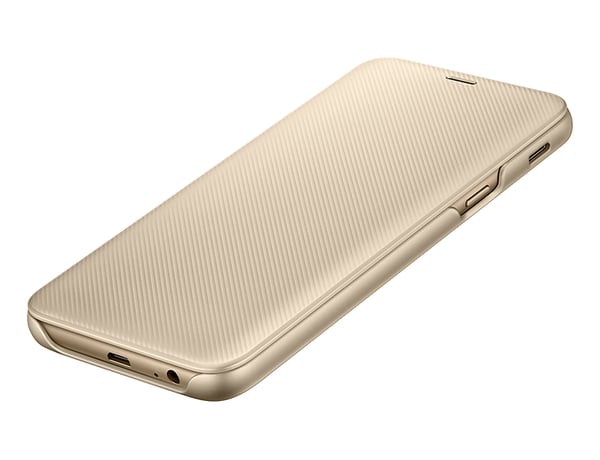 Samsung EF-WJ600 mobiltelefonfodral 14,2 cm (5.6") Plånbok Guld