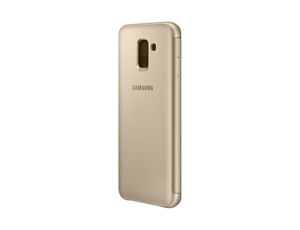 Samsung EF-WJ600 mobiltelefonfodral 14,2 cm (5.6") Plånbok Guld