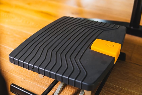 BakkerElkhuizen Pro 959 Footrest Svart, Grå, Orange