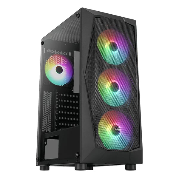 Aerocool Falcon ARGB Midi Tower Svart