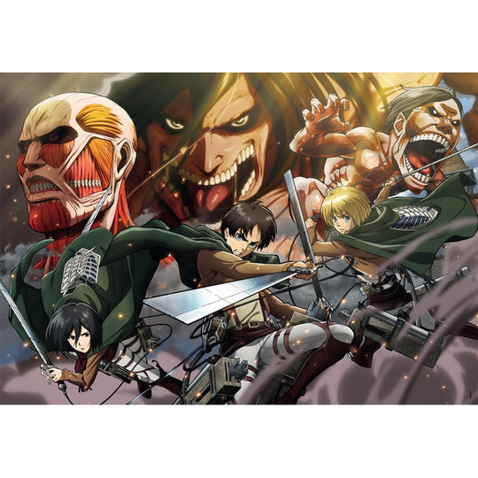 Clementoni Attack on Titan Puslespil 500 stk Andet