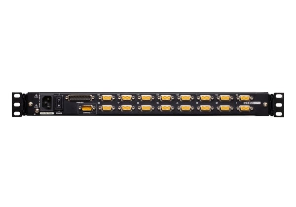 ATEN CL5716M rack 43,2 cm (17") 1280 x 1024 pixlar Metall, Plast Svart 1U
