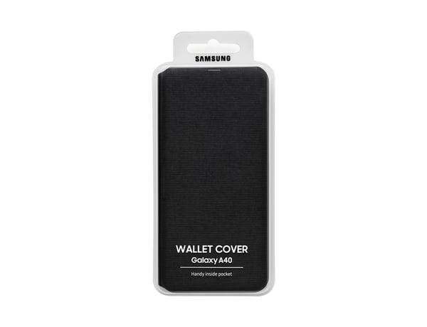 Samsung EF-WA405 mobiltelefon etui 15 cm (5.9") Tegnebogsetui Sort