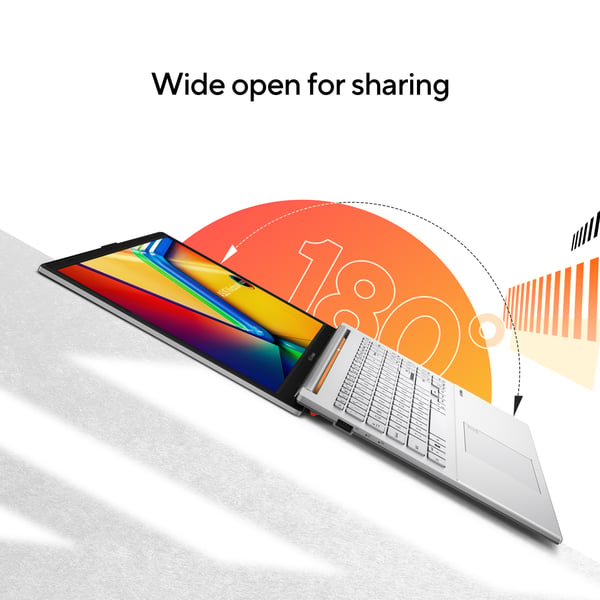 ASUS Vivobook Go 15 E1504FA-BQ5403W AMD Ryzen™ 5 40 Laptop 39,6 cm (15.6") Fuld HD 8 GB LPDDR5-SDRAM 512 GB SSD Wi-Fi 6E (802.11ax) Windows 11 Home Sort QWERTY Hollandsk