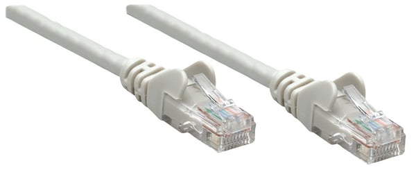 Intellinet Cat6, UTP, 0.25m nätverkskablar Grå 0,25 m U/UTP (UTP)