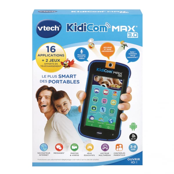 VTech KidiCom Max 80-546505 lasten laite Lasten kannettava tietokone