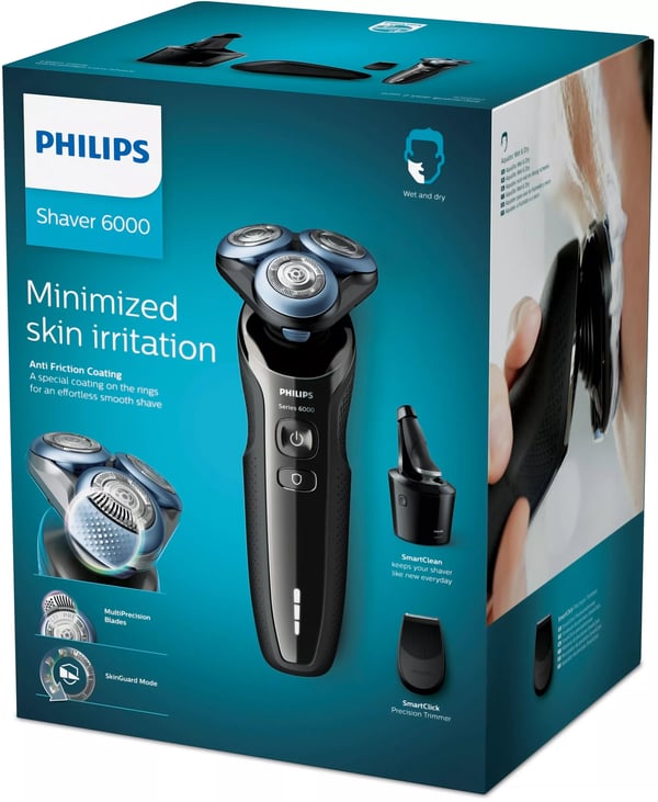 Philips SHAVER 6000 MultiPrecision-rakblad till rakapparat för våt- och torrakning