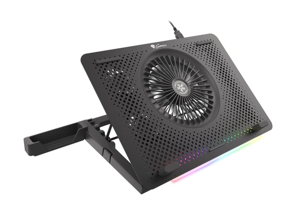 GENESIS Oxid 450 køling til laptop 39,6 cm (15.6") 2400 rpm Sort