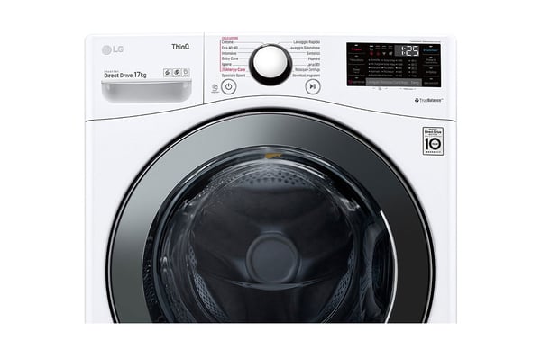 LG F1P1CY2W vaskemaskine Front-læsning 17 kg 1060 rpm Hvid