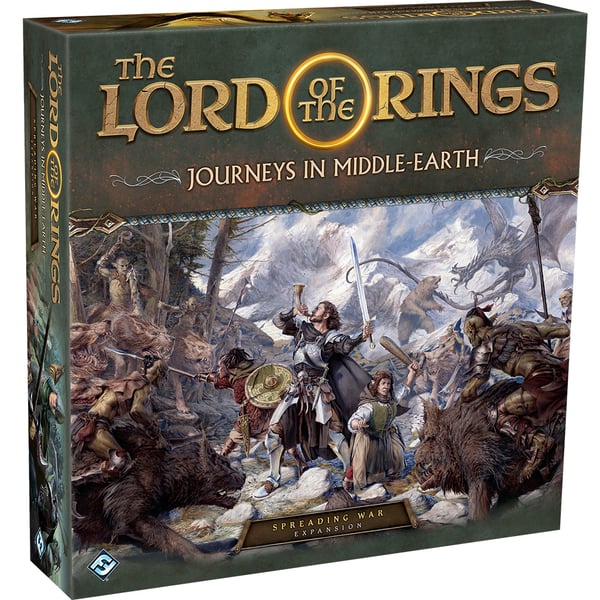 Asmodee Lord Of The Rings Journeys In Middle-earth: Spreading War Lautapelin lisäosa Roolipeli