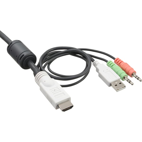 InLine 62612I KVM-switchar Svart, Vit