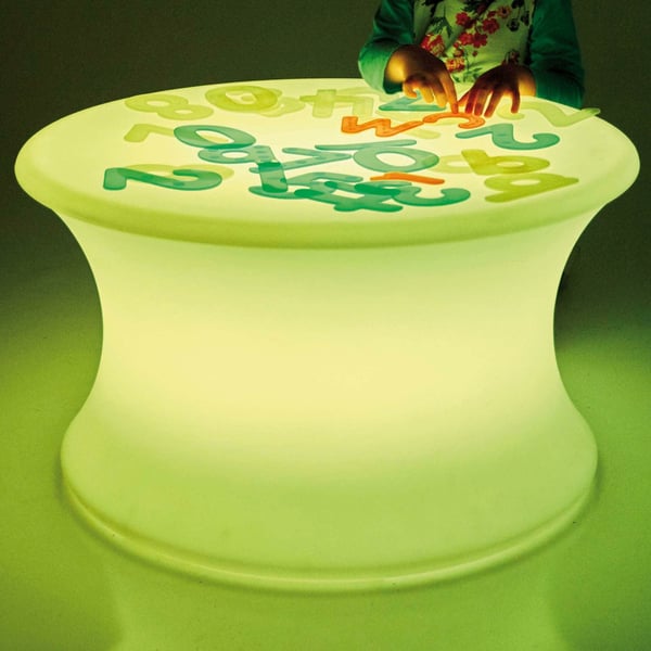 Tickit Sensory Mood Table natlys til baby Fritstående Hvid