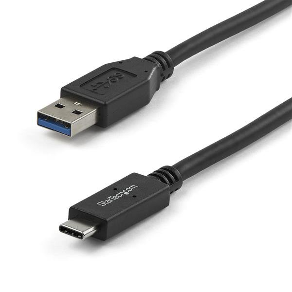 StarTech.com USB31AC1M USB-kabel USB 3.2 Gen 2 (3.1 Gen 2) 1 m USB A USB C 10 Gbit/sek. Sort