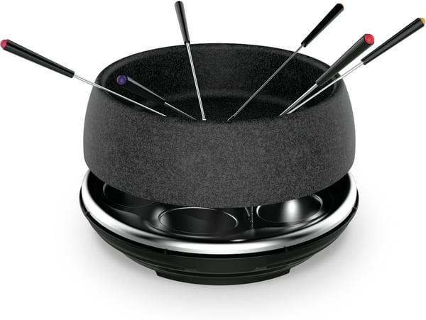 Tefal Cheese'N'Co RE12C8 raclette grill 6 person(er) 850 W Sort