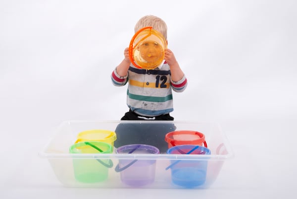 Tickit Translucent Colour Buckets
