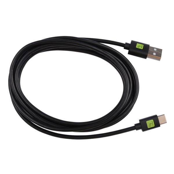 Techly ICOC MUSB20-CMAM20T USB-kablar USB 2.0 2 m USB A USB C 0,48 Gbit/s Svart