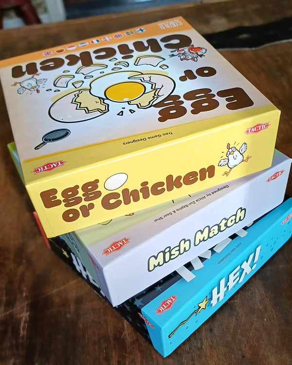 Tactic Egg or Chicken Korttipeli Perhe