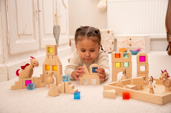 Tickit Wooden Building Gem Blocks