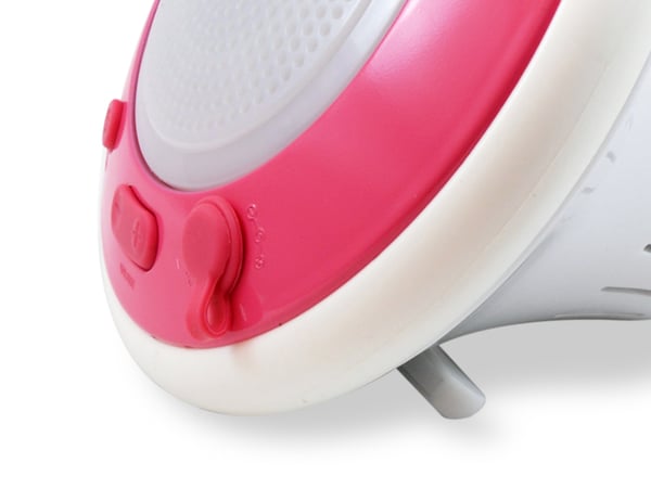 Conceptronic CLLWAPROSPKP bärbara högtalare och partyhögtalare Rosa, Vit 3 W