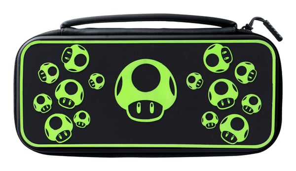 PDP 500-224-1UP transportabel spillekonsol etui Hårdt etui Nintendo Sort, Grøn