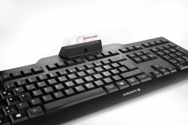 CHERRY JK-A0100US-2 tastatur Service USB QWERTY US engelsk Sort