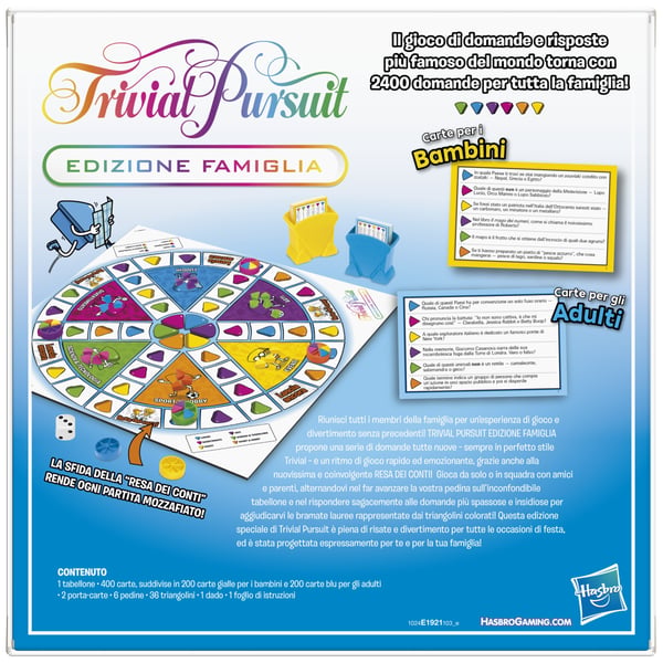 Hasbro Gaming Trivial Pursuit Family Edition