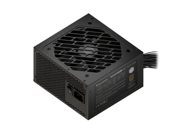 GENESIS Nihon 750NM strömförsörjningsenheter 750 W 20+4 pin ATX ATX Svart