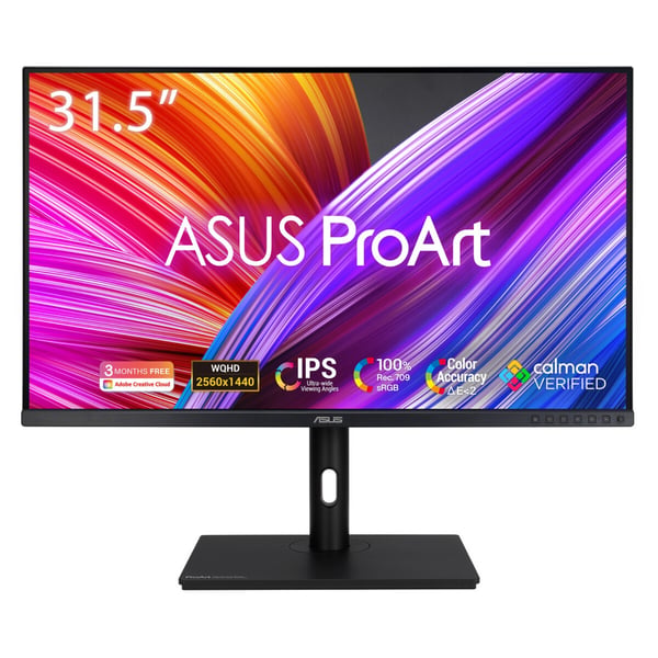 ASUS ProArt PA328QV computerskærm 80 cm (31.5") 2560 x 1440 pixel Quad HD LED Sort ASUS ProArt PA328QV computerskærm 80 cm (31.5") 2560 x 1440 pixel Quad HD LED Sort