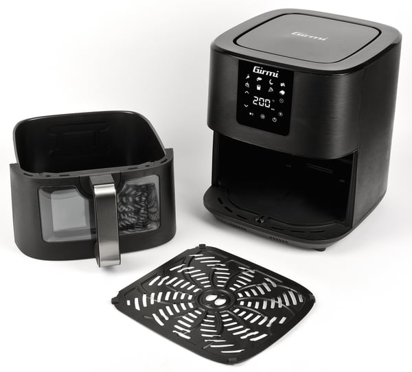 Girmi FG79 fritös Single 9 l Fristående 1700 W Varmluftsfritös Svart
