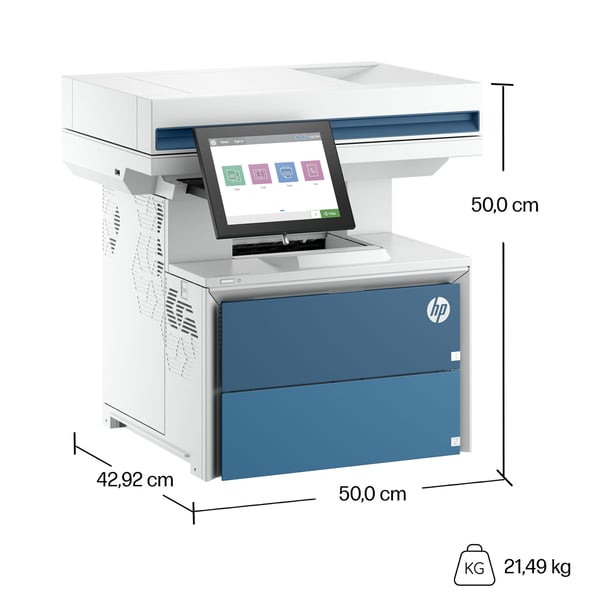 HP LaserJet Enterprise 5602dn/f/zfw Sort og hvid Printer