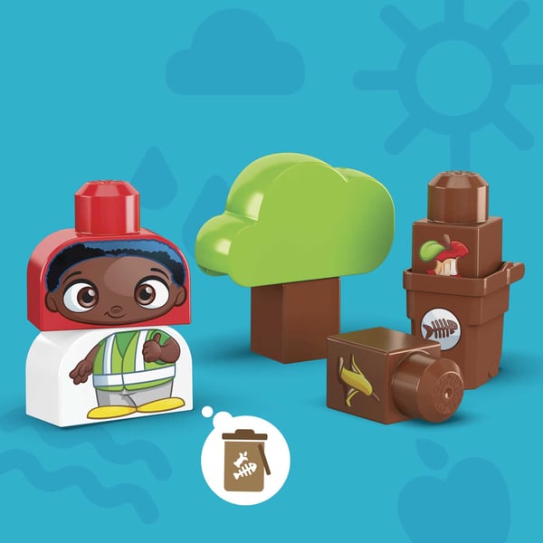 MEGA BLOKS Green Town Sort & Recycle Squad